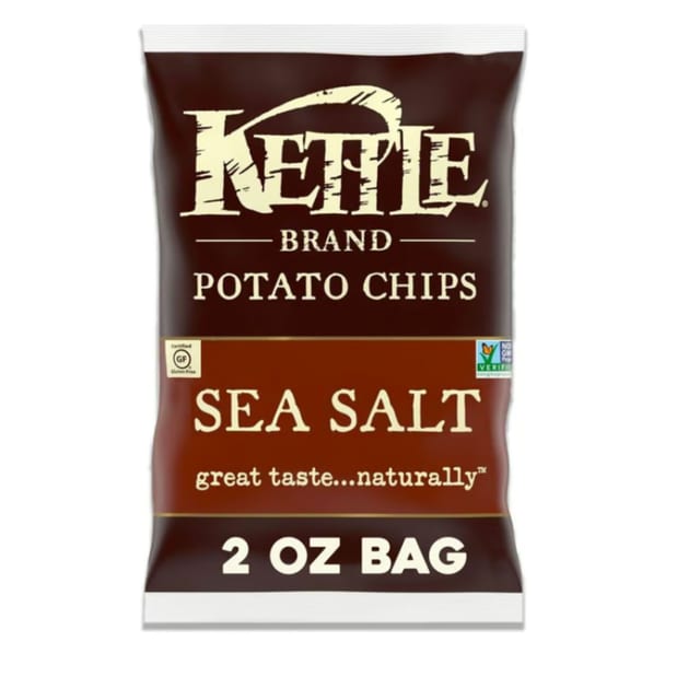 Kettle potato chips - Sea Salt.